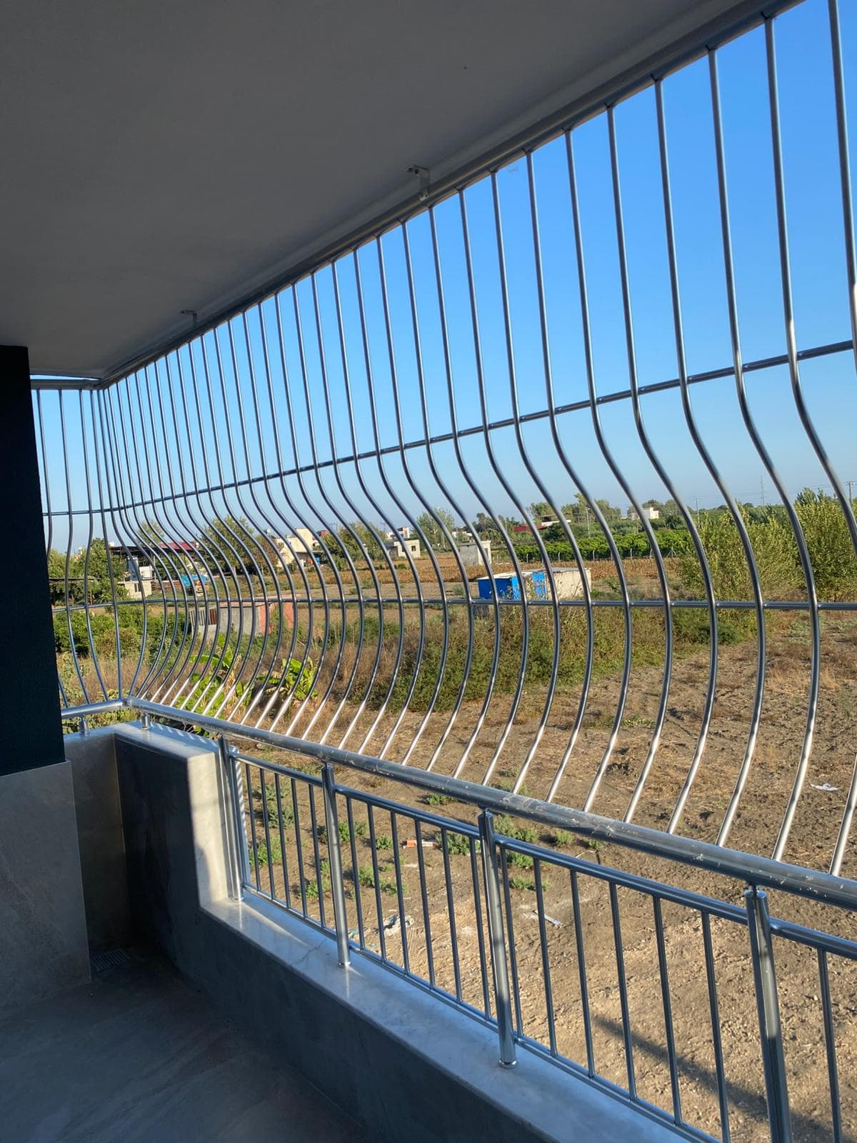 Adana balkon koruma parmaklığı montaj - Suha Krom proje 01