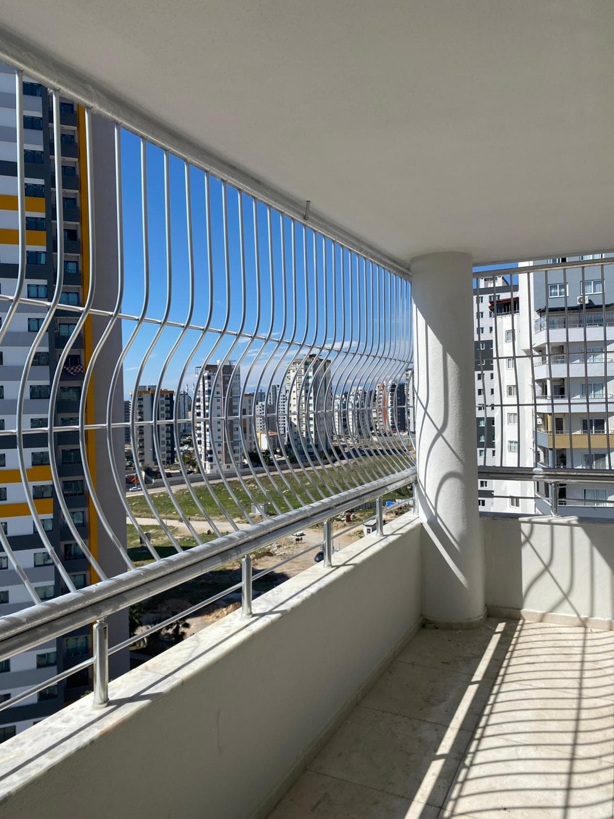 Adana balkon koruma parmaklığı montaj - Suha Krom proje 05