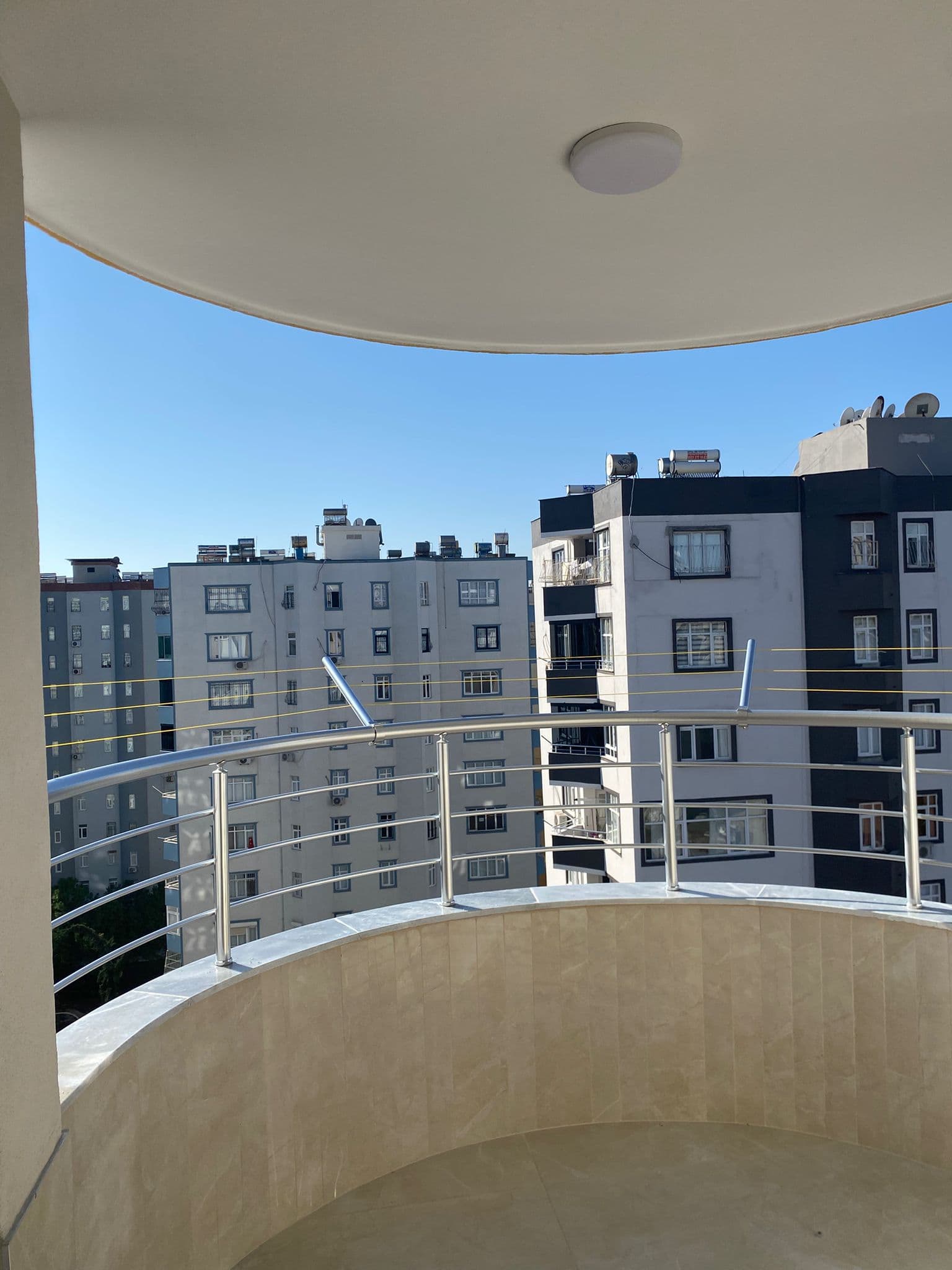 Adana balkon parapet üstü korkuluk - Suha Krom proje 01