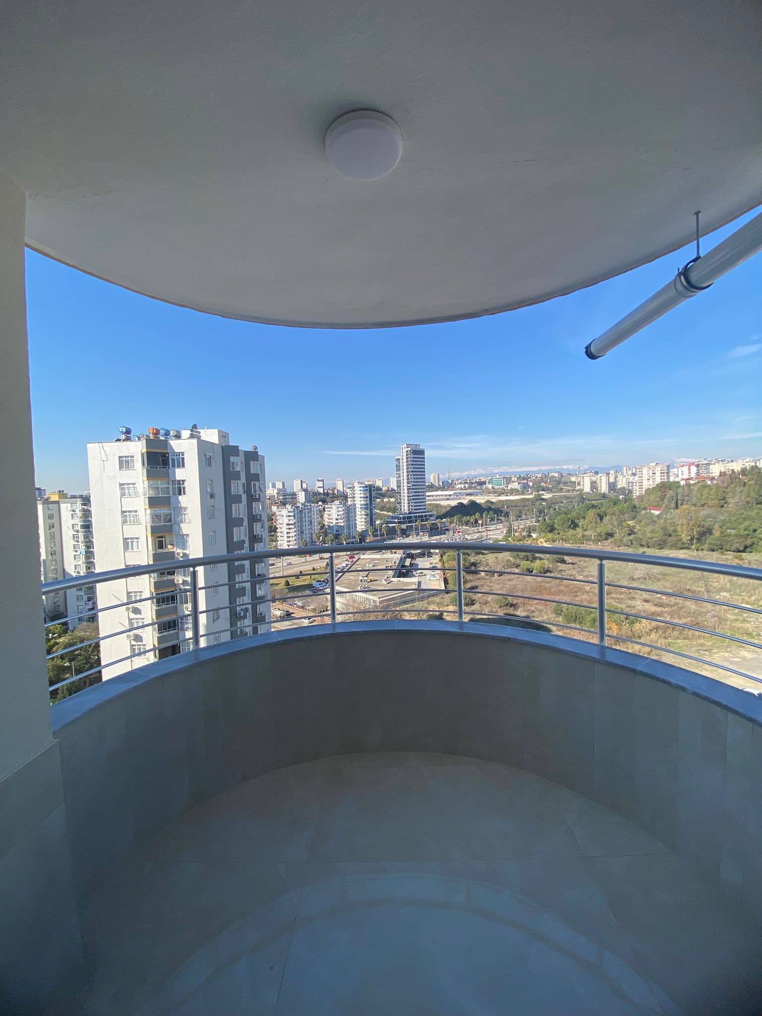 Adana balkon parapet üstü korkuluk - Suha Krom proje 03