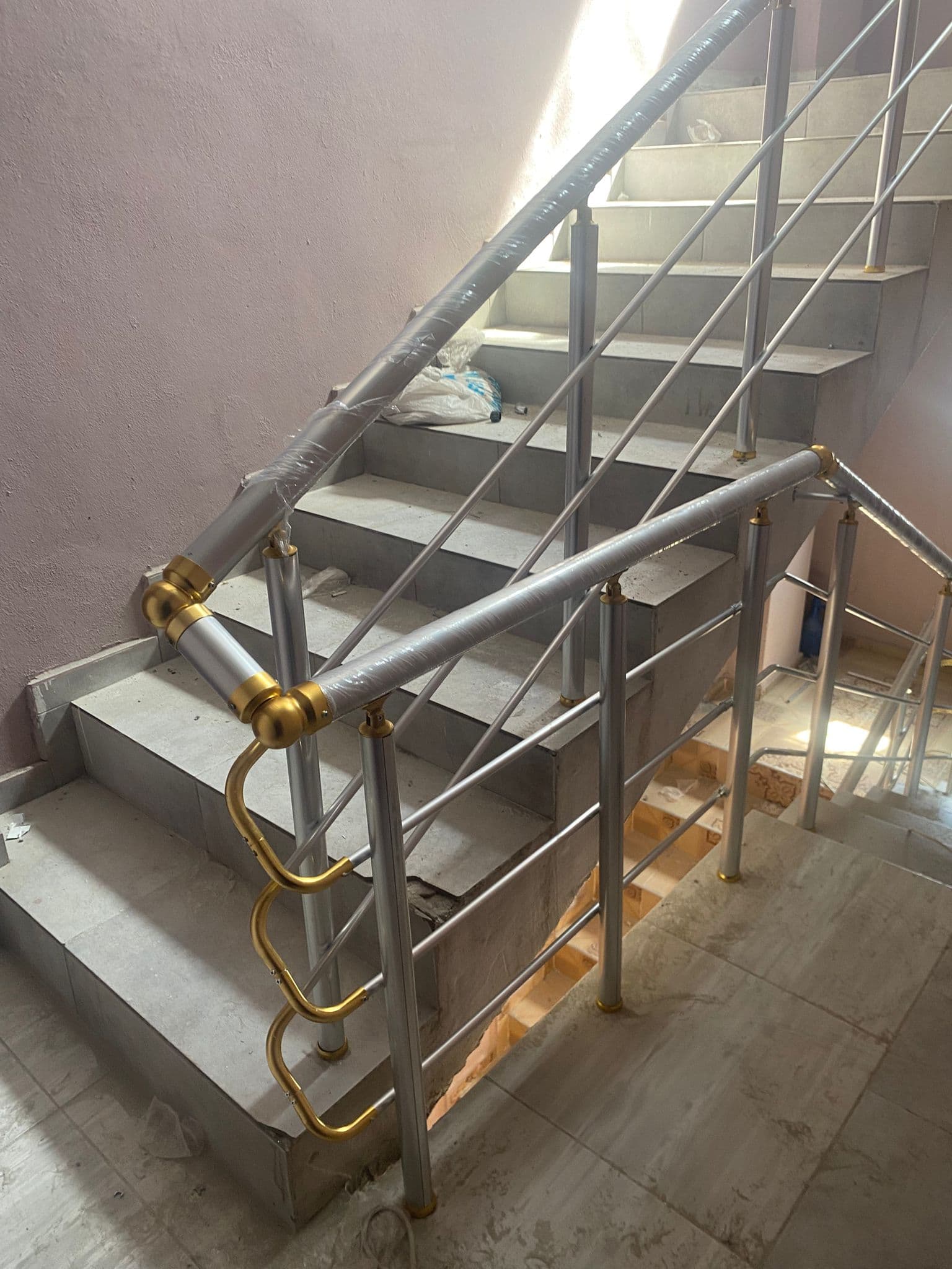 Adana alüminyum korkuluk montaj - Suha Krom proje 02