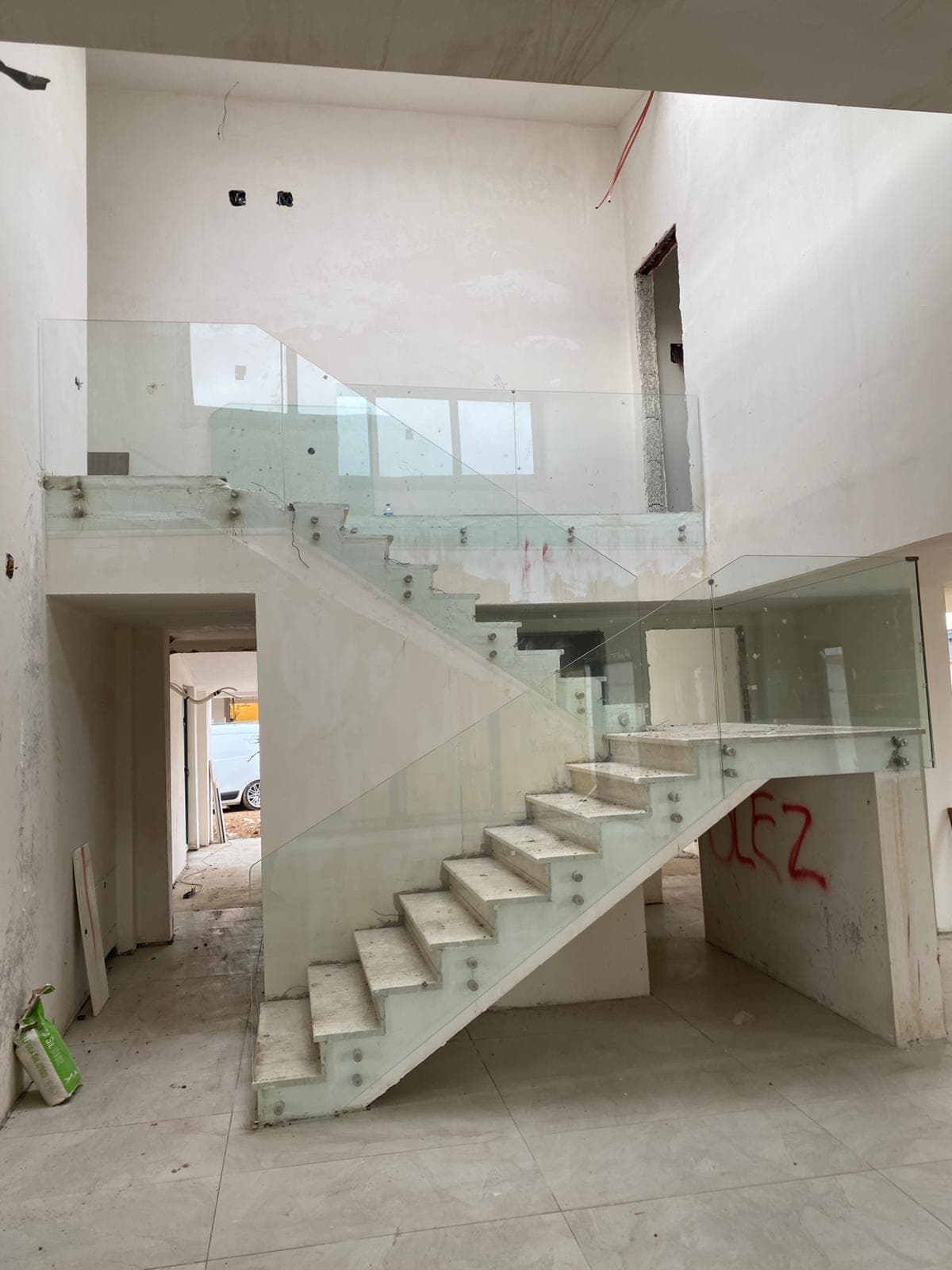 Adana cam korkuluk montaj - Suha Krom proje 01