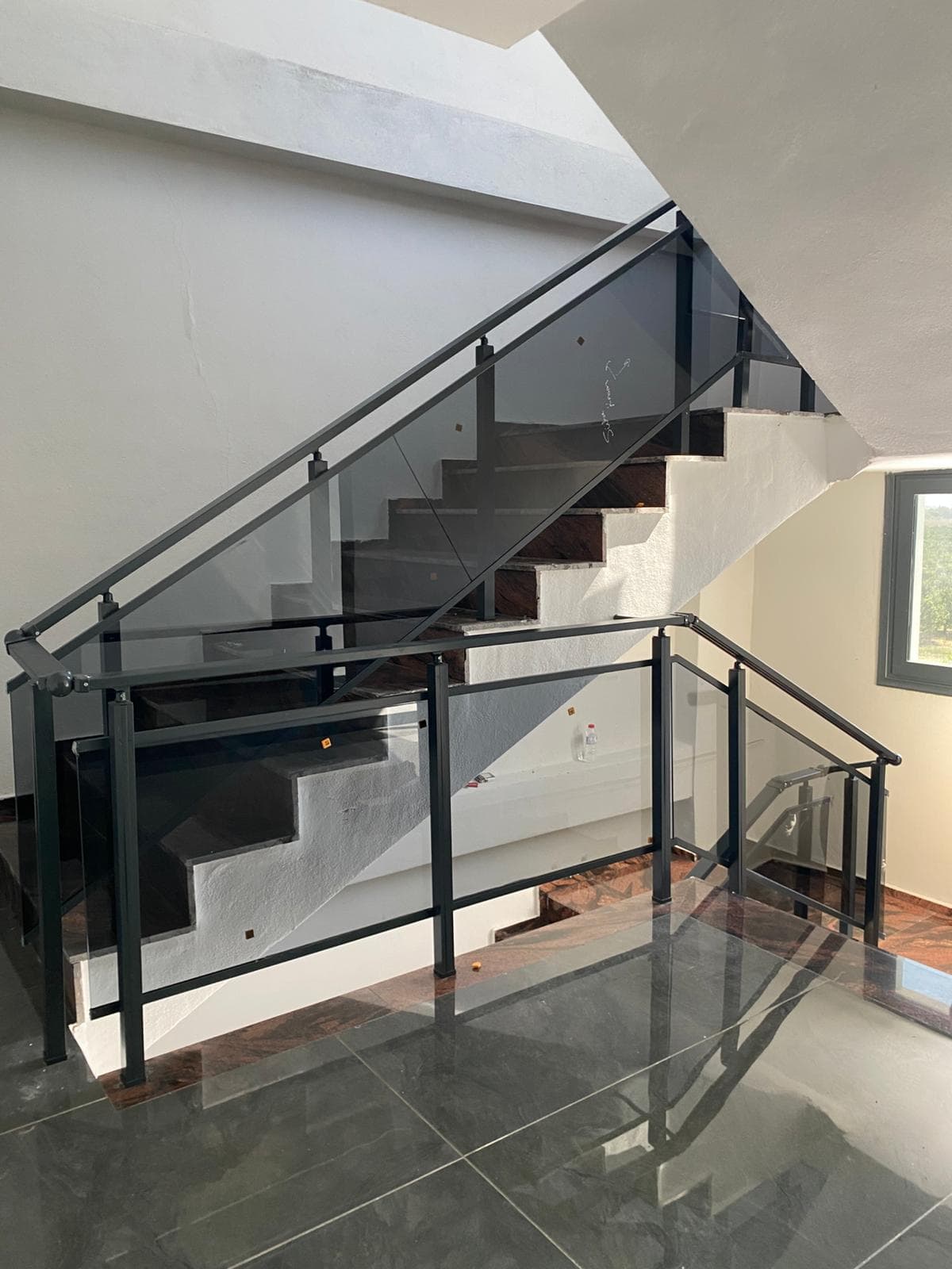 Adana cam korkuluk montaj - Suha Krom proje 06